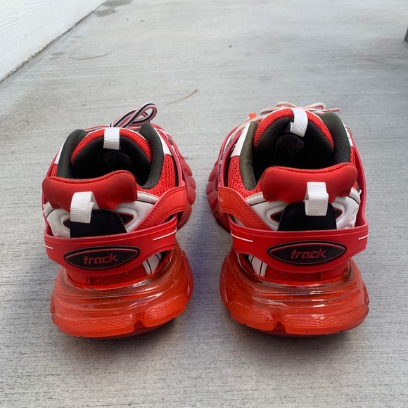 Men’s Red Balenciaga Shoes - Picture 2 of 6